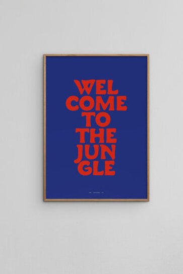 Weightless Welcome To The Jungle plakat - A4